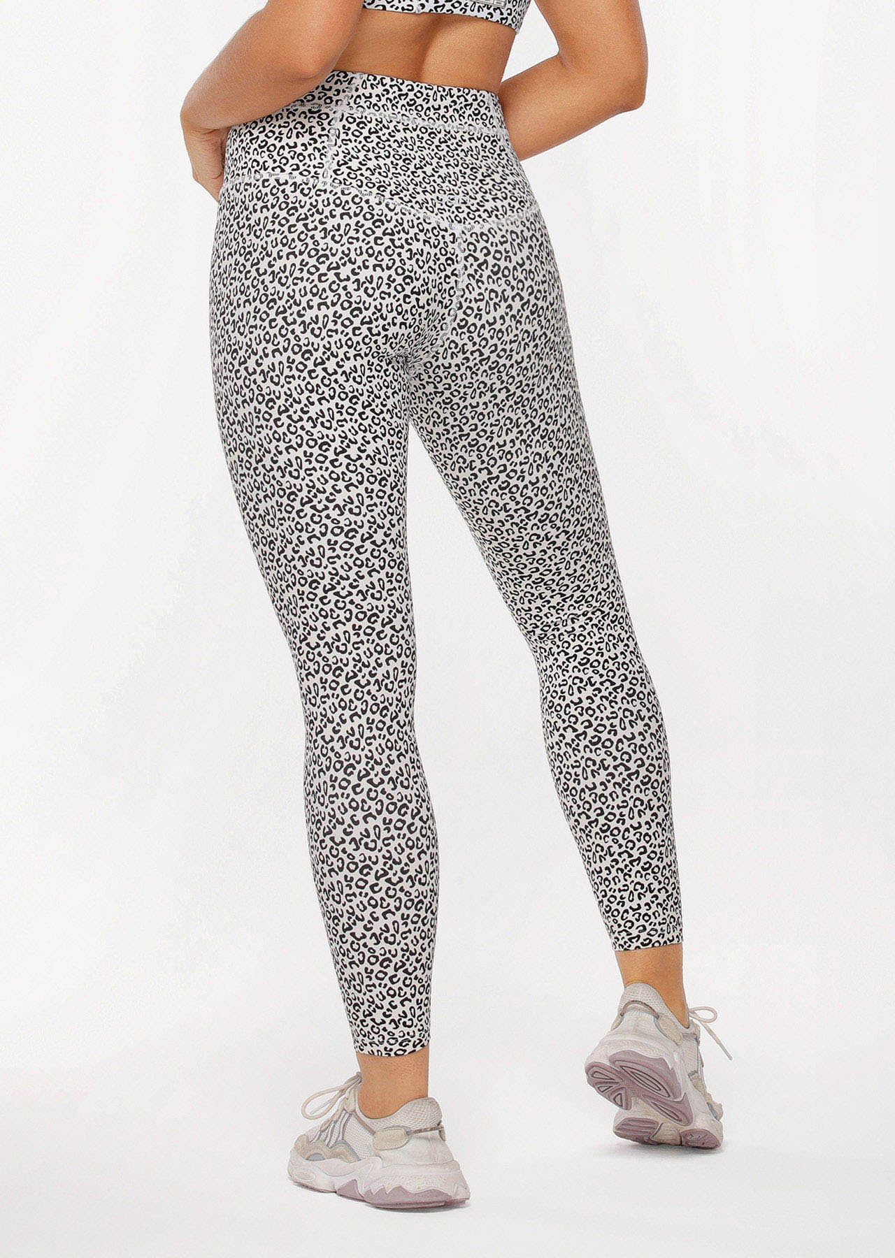 Micro Leopard Core Stability Ankle Biter Leggings