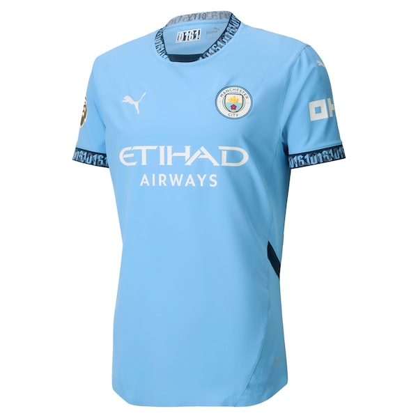 Manchester City Puma 2024/25 Home Authentic Jersey - Light Blue
