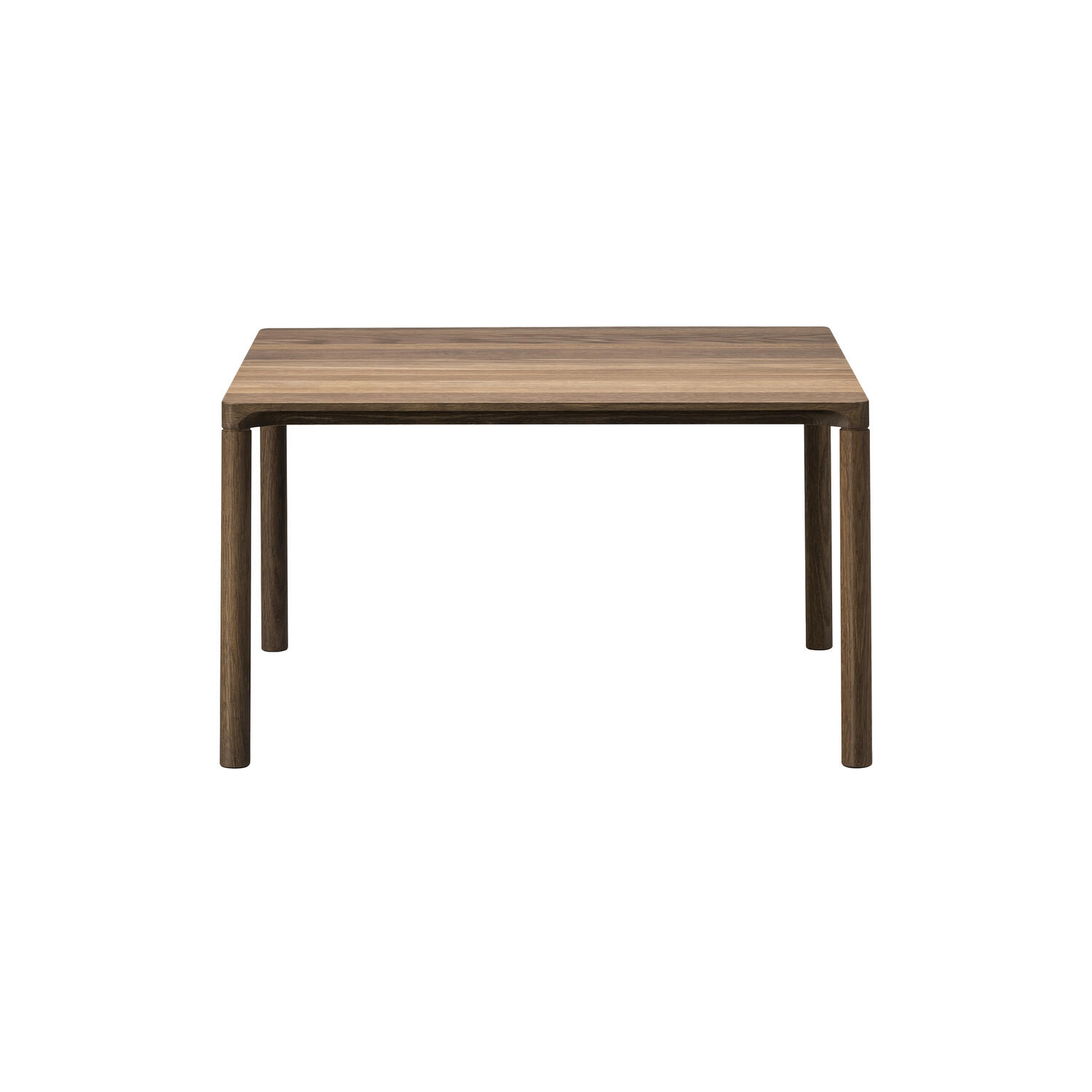 6725 Piloti Wood Coffee Table, oiled smoked oak