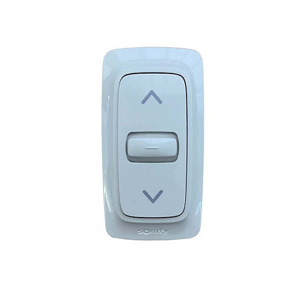 Bouton filaire Somfy Inis 1800511A pour volets roulants et stores