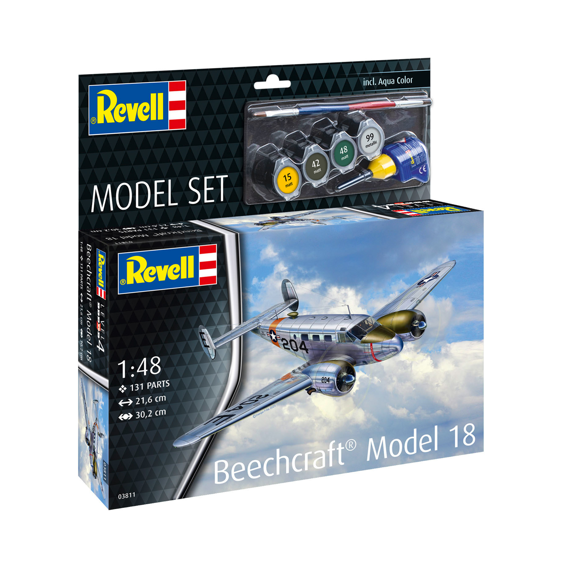 Revell Beechcraft Model 18 Set 1:48