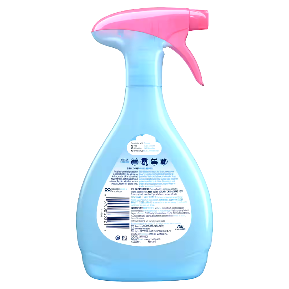 Febreze Odor-Fighting Fabric Refresher, Downy April Fresh, 800 mL