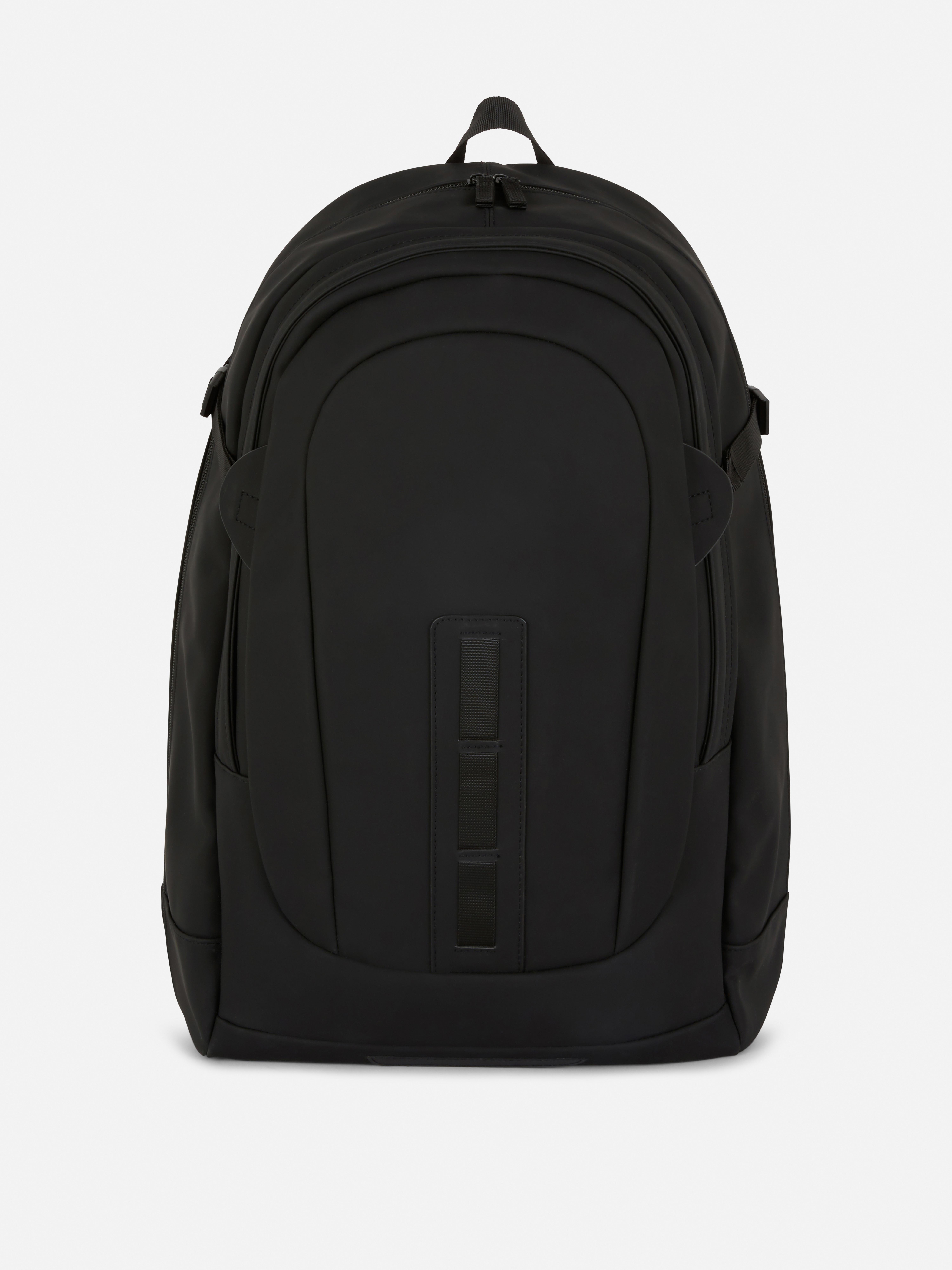 Rubberized Zip Backpack