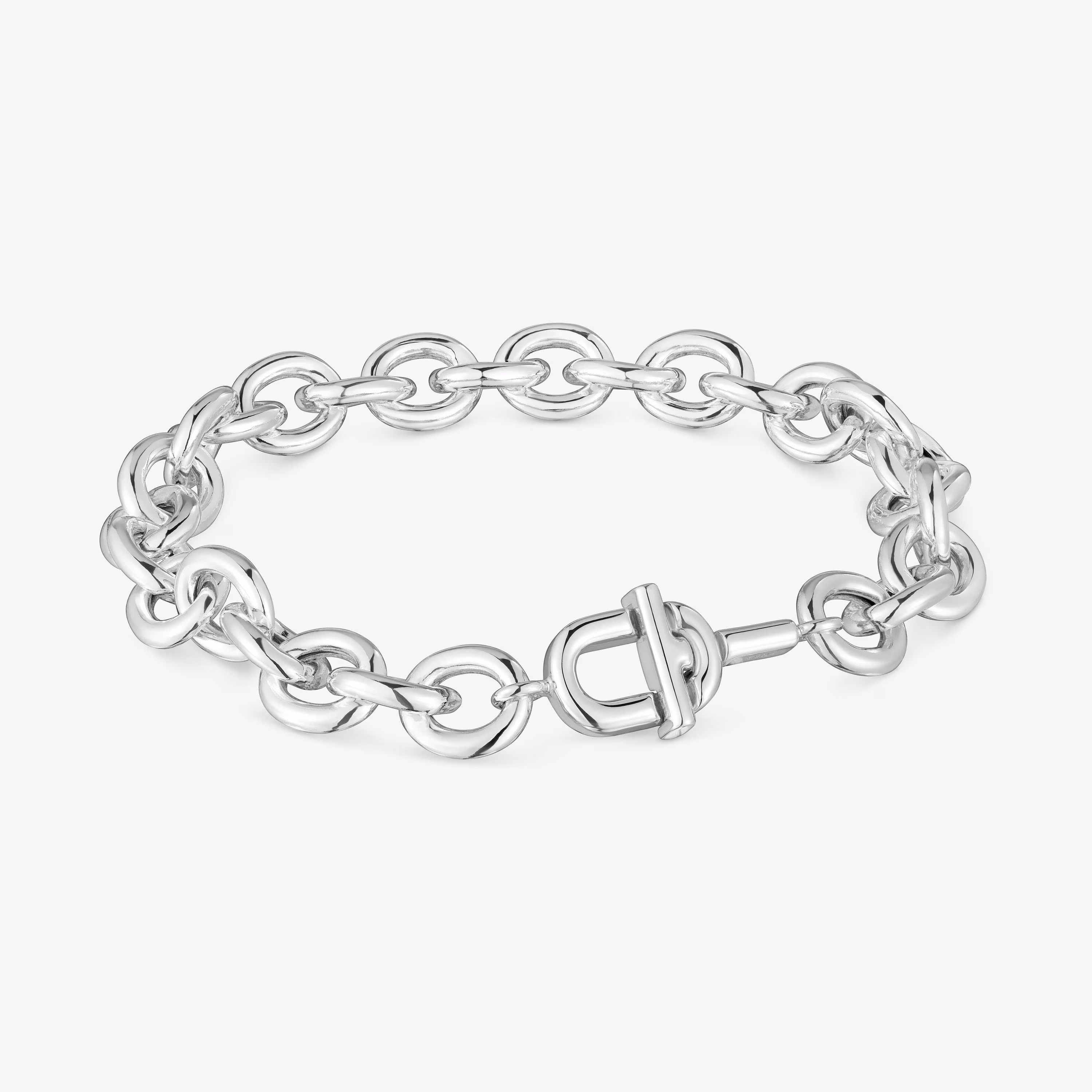 Pulsera cadena de plata 19 cm TOUS MANIFESTO