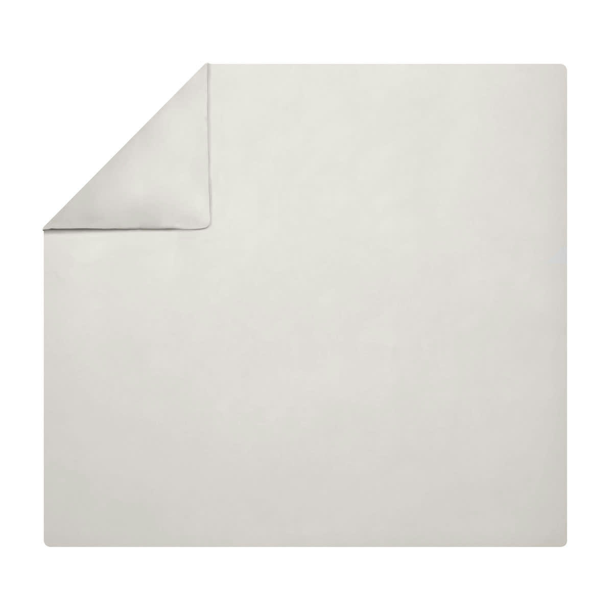 ALBÂTRE - Housse de couette en percale de coton blanc 240x220