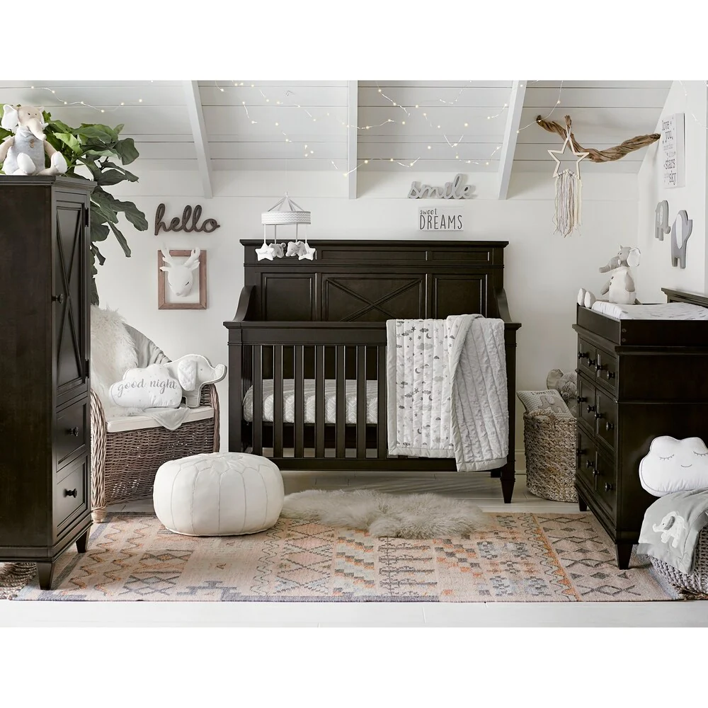 Valley Springs Crib in Castlerock Finish