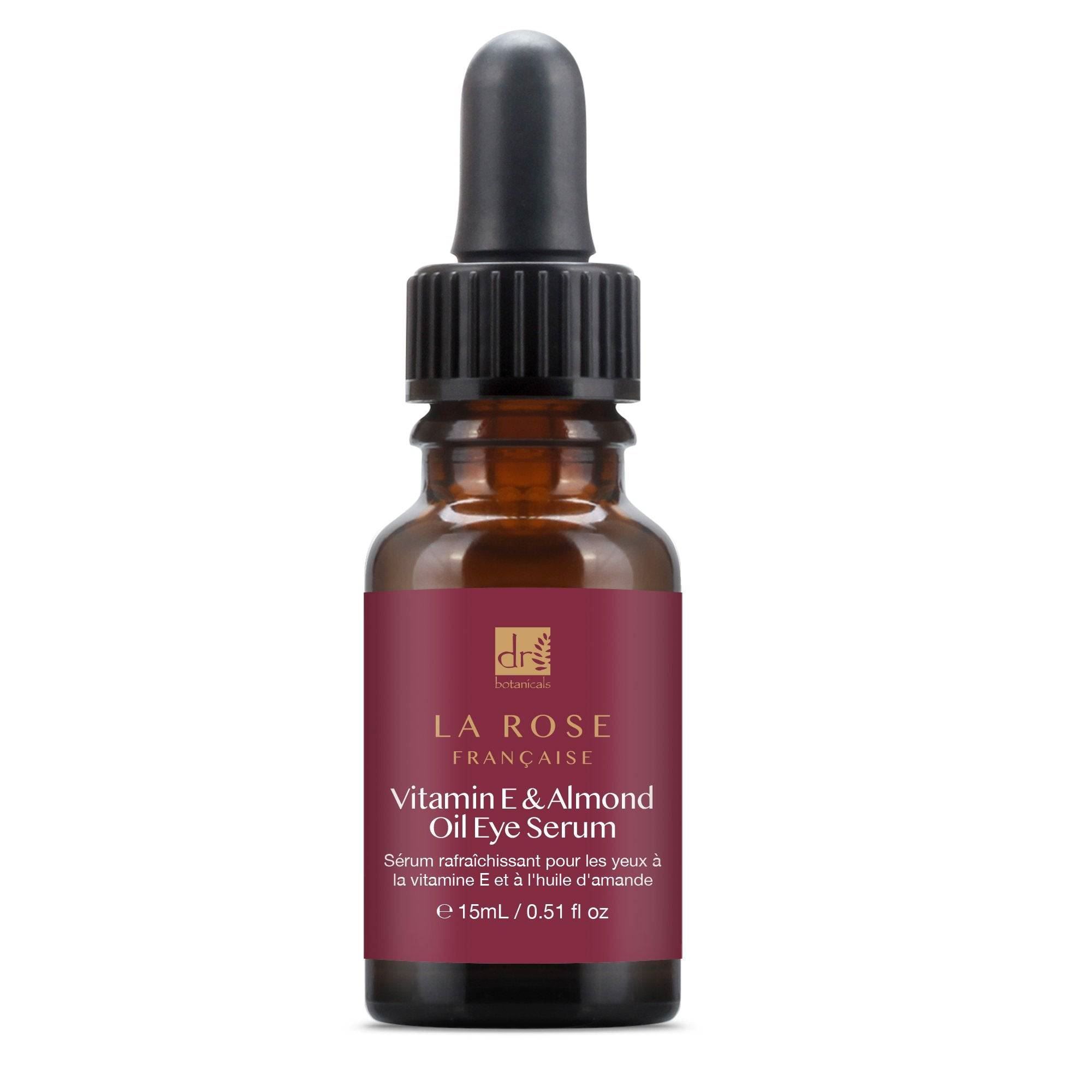 Dr. Botanicals La Rose Francaise Anti-Ageing Eye Serum 15ml for Hydration and Soothing