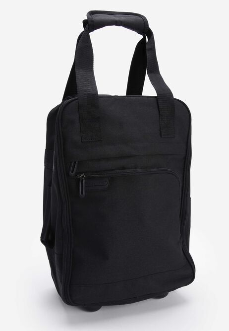 Black Small Wheelie Luggage Bag