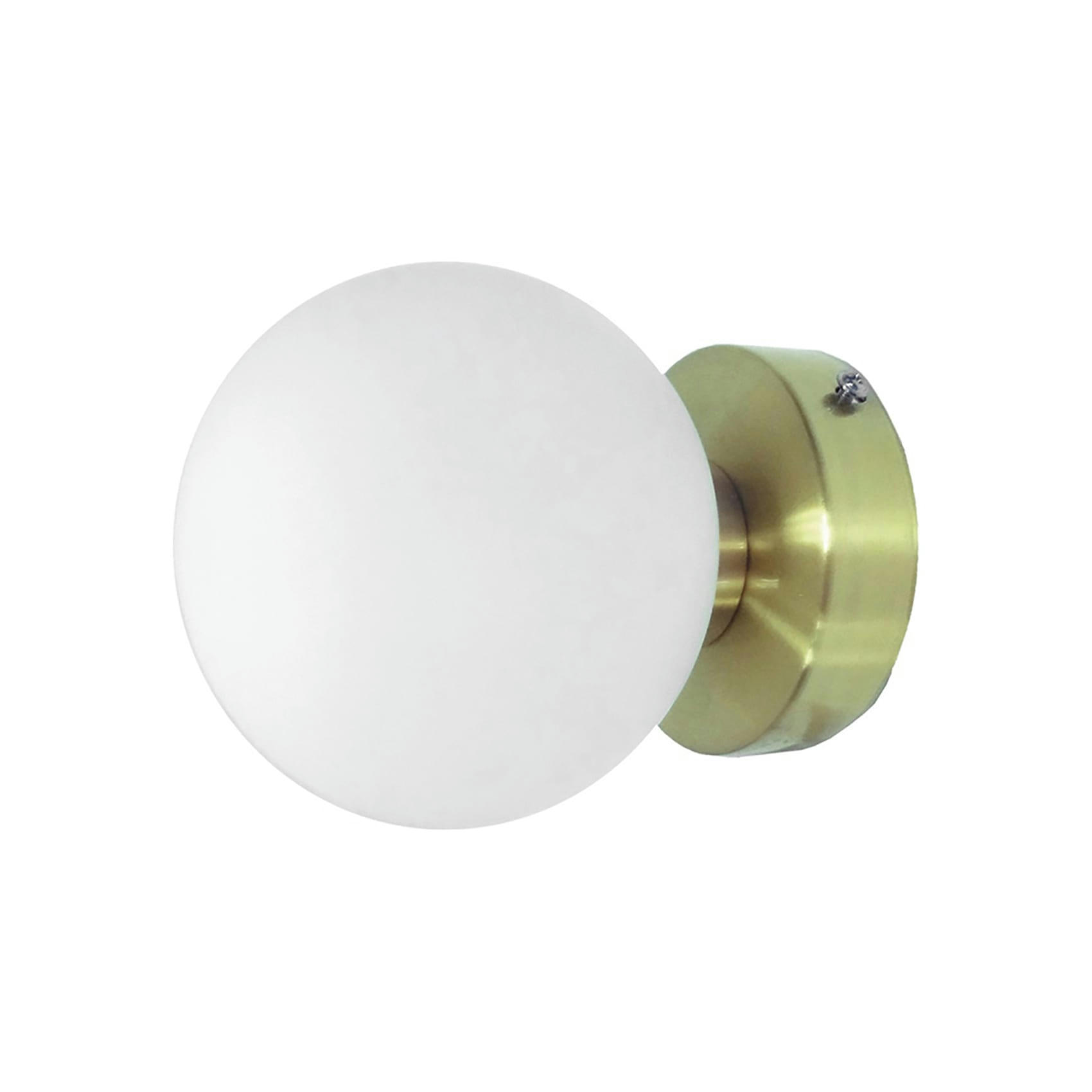 - Applique murale en métal doré doré 12x12 cm