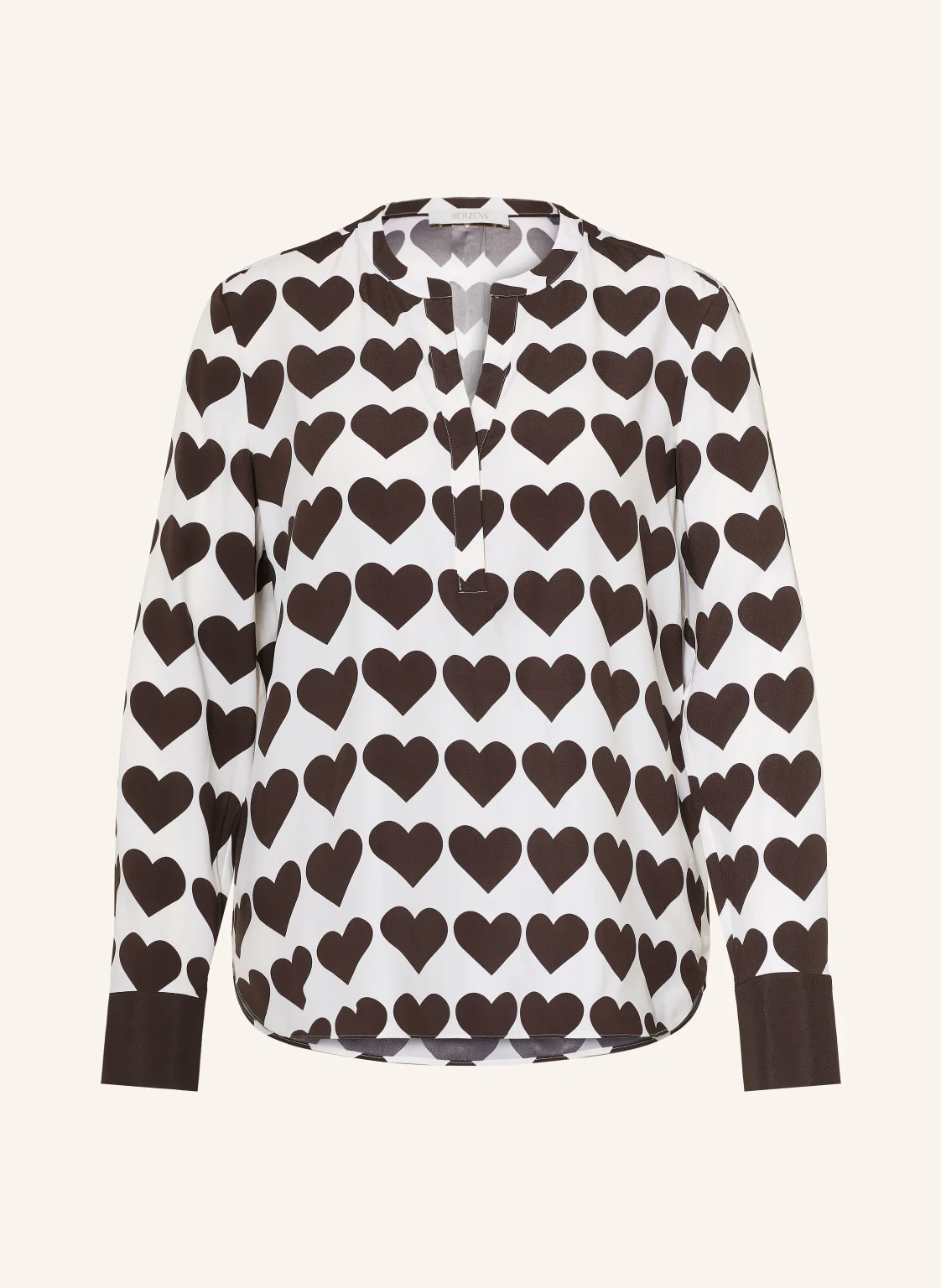 HERZENS Blusenshirt mit Seide