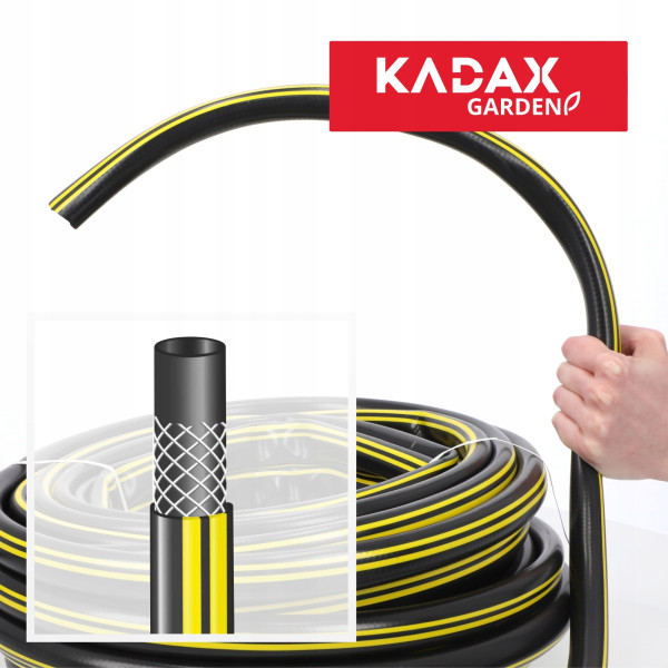 Wąż Ogrodowy 20 M 3/4” 3-Warstwowy Pcv