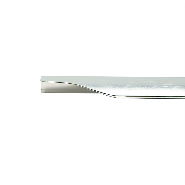2 poignées de meuble de salle de bains l.60 cm alu chrome brossé Imandra