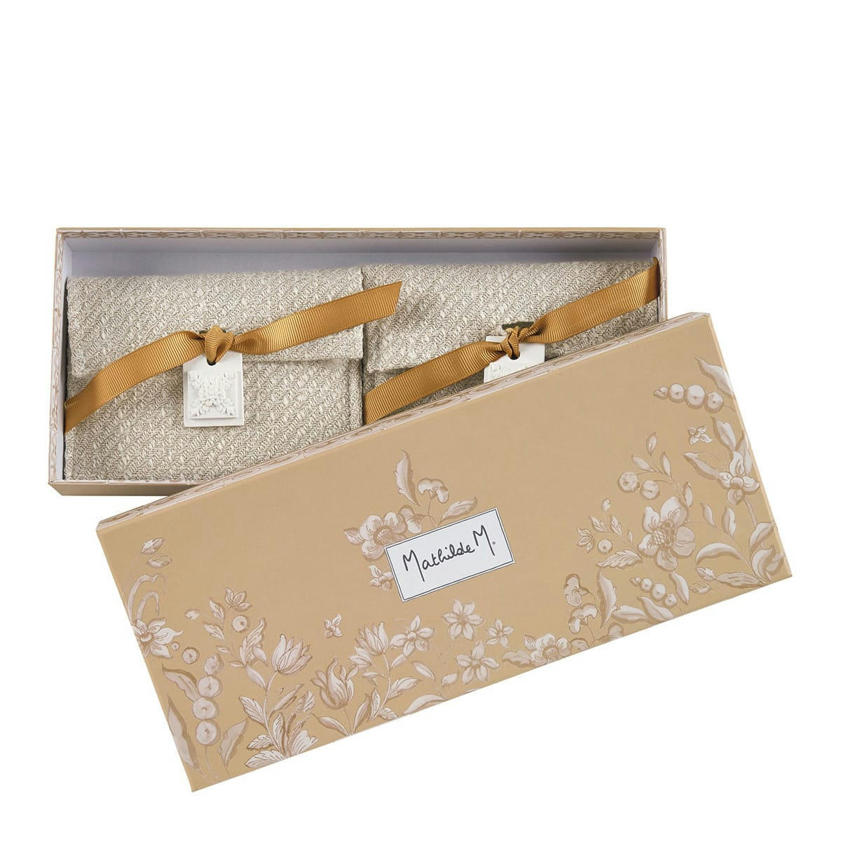 - Coffret de 2 pochettes parfumées - Fleur de Mandarine