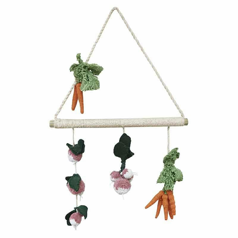 - Suspension pour enfant légumes 30x44cm
