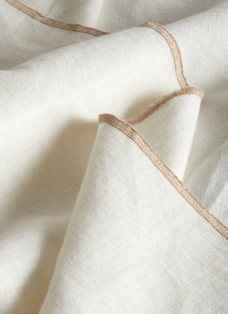 NAPPE COTON LIN FINITION BOURDON LAIT MASTIC