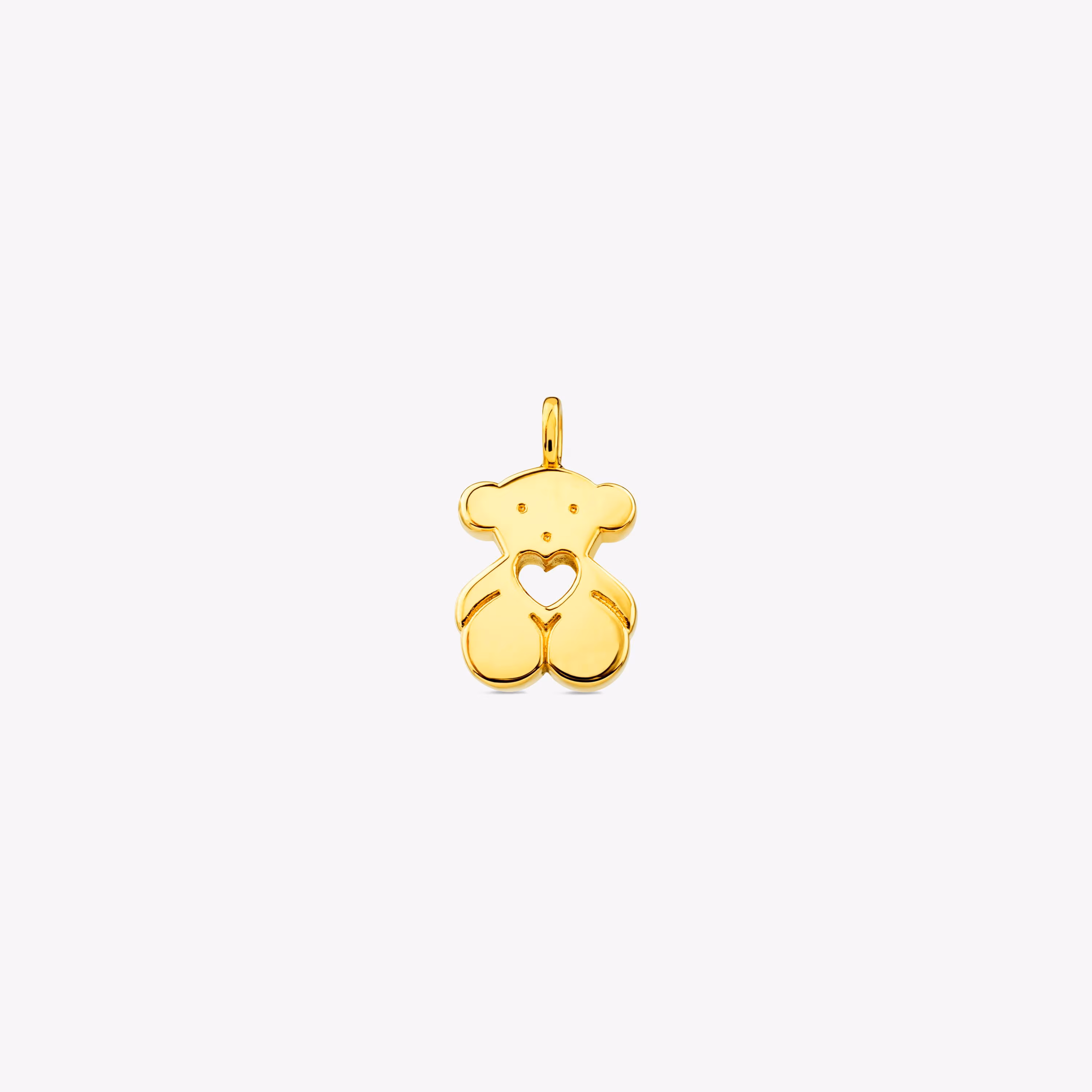 Colgante oso corazón de oro Sweet Dolls