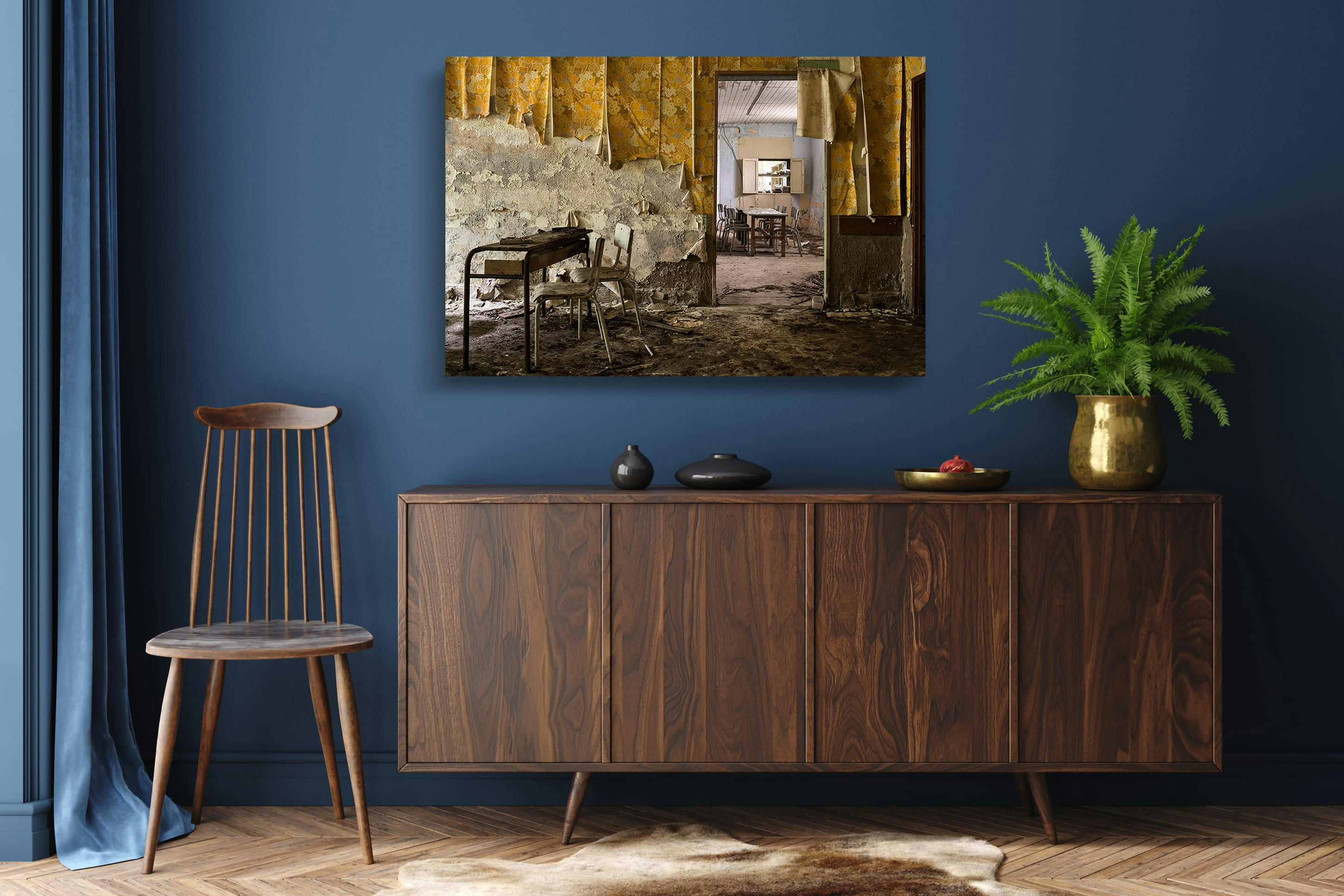 ON NE COPIE PAS - Photographie d'art de Gaëtan Chambon 60x90 cm sur plexi