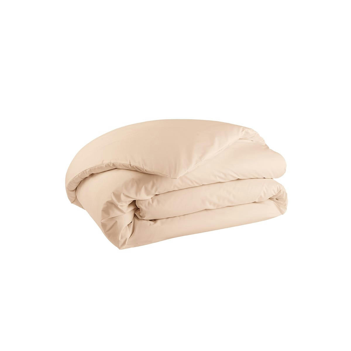 PREMIERE - Parure de lit en percale de coton rose ballerine 240x220