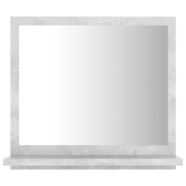 Miroir de salle de bain 40 gris Helloshop26