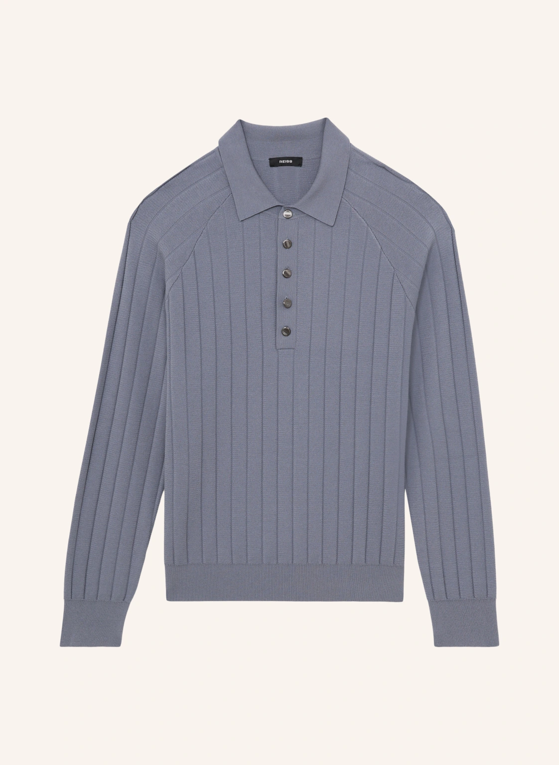 REISS Strick-Poloshirt DILLINGHAM
