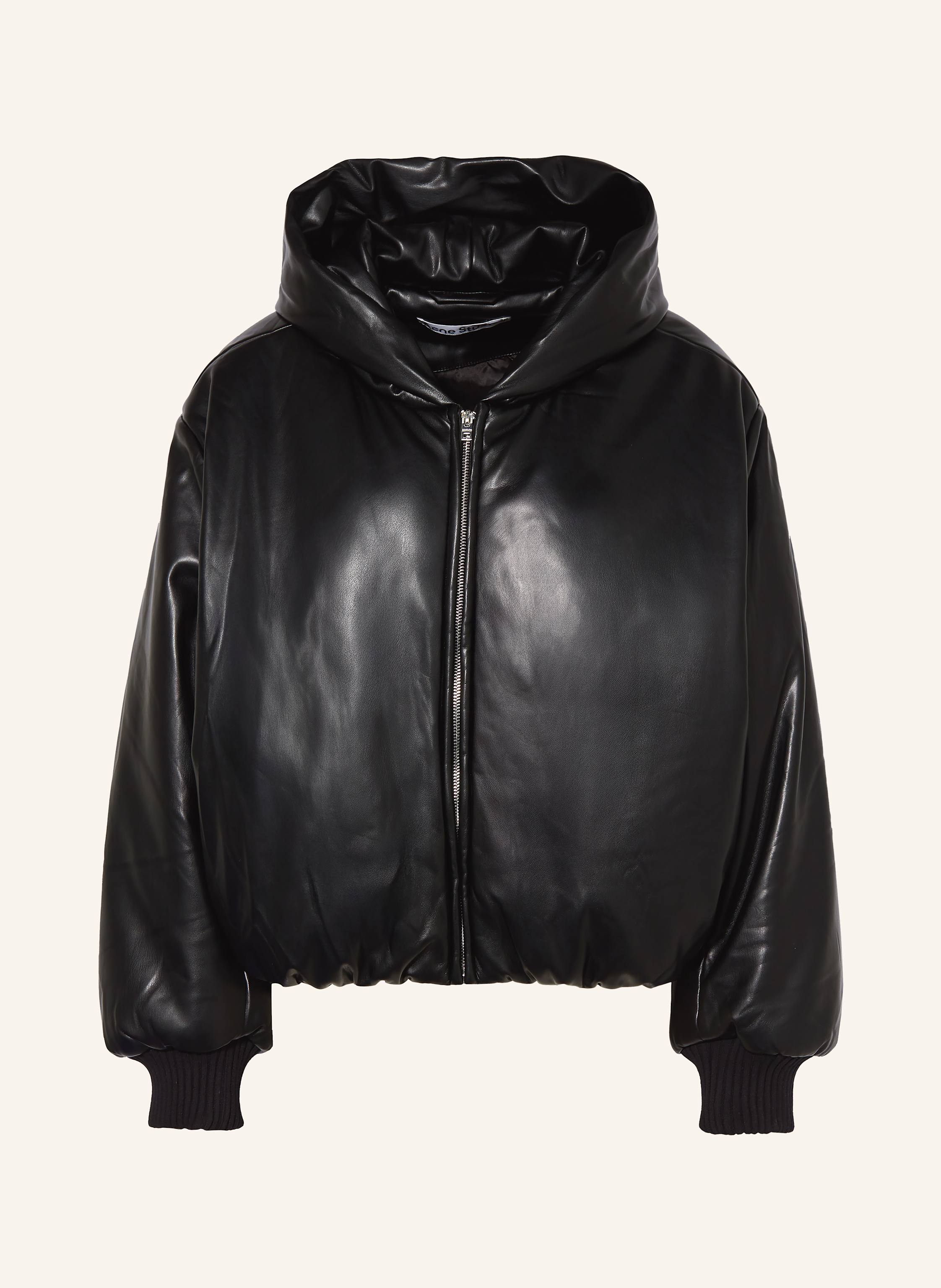 Acne Studios Blouson in Lederoptik