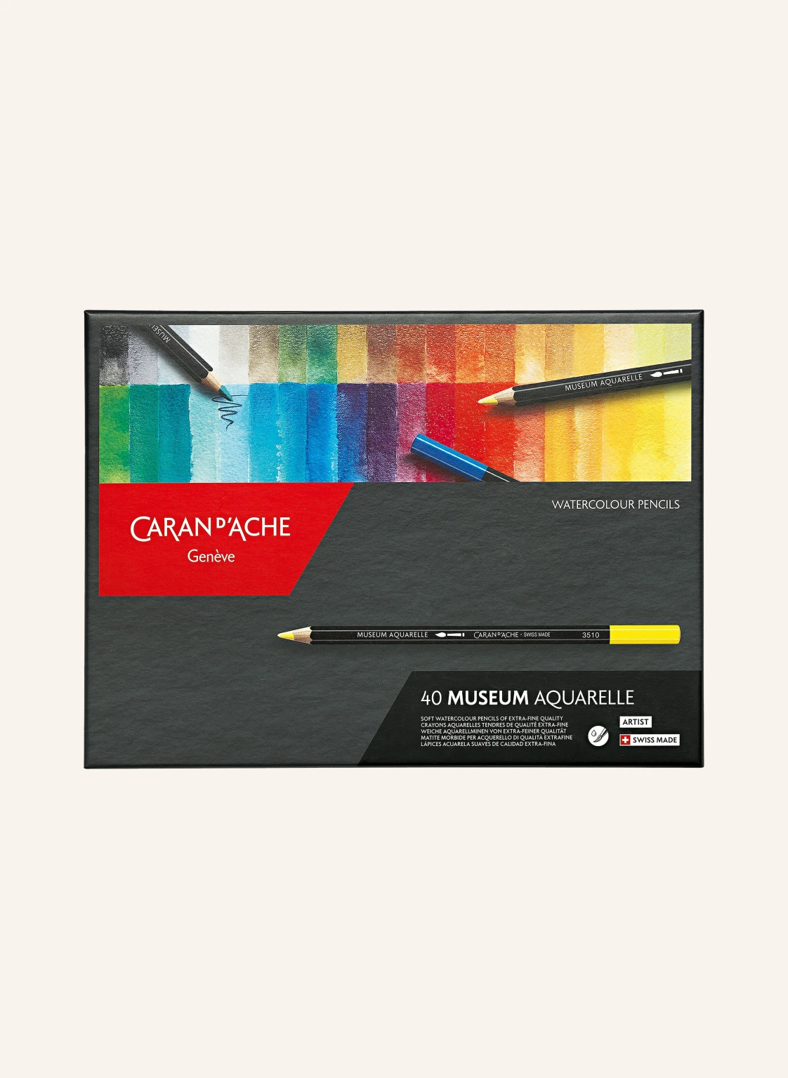 CARAN d'ACHE 40er-Set Aquarellstifte MUSEUM AQUARELLE
