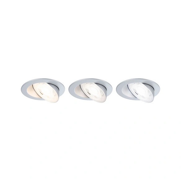 Einbauleuchte, 5 W, 2700-6500 K, Tunable White, chromfarben