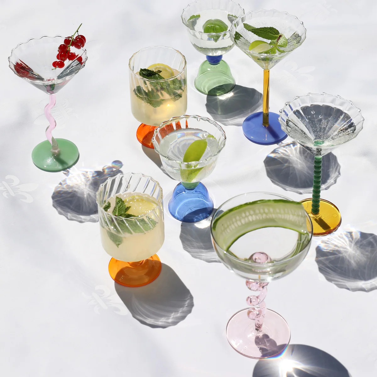 &klevering - Coupe Spiral Champagnerglas