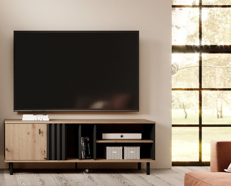 Szafka rtv do salonu MANDI C 138 cm
