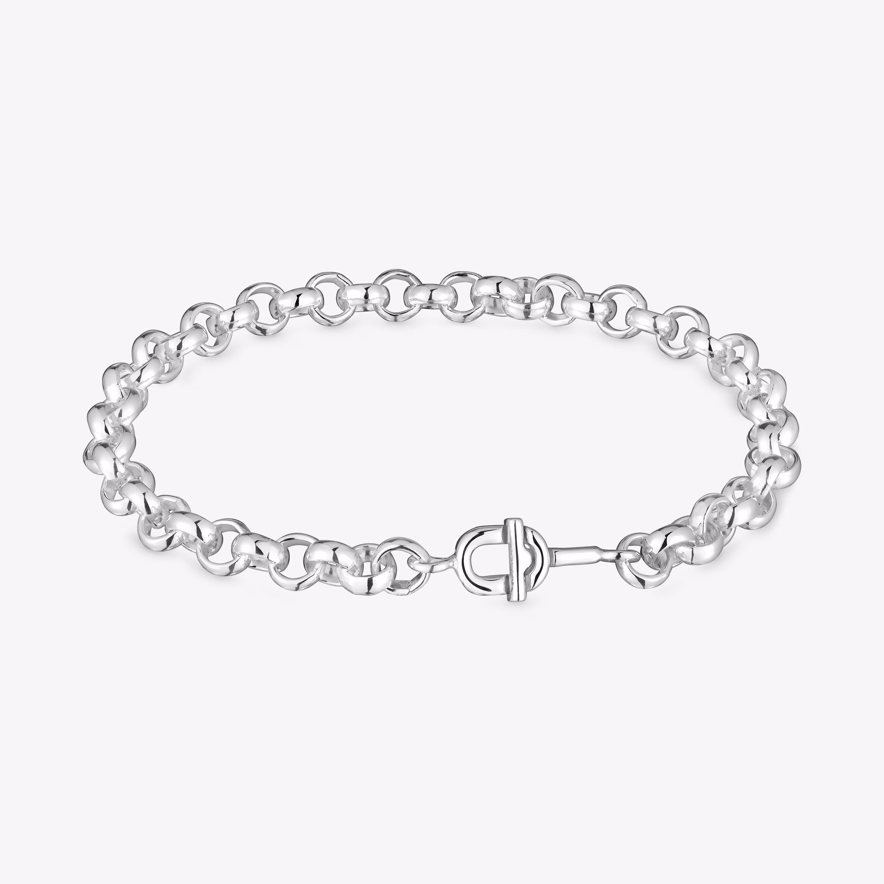 Pulsera cadena de plata 17,5 cm TOUS MANIFESTO