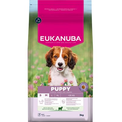 Eukanuba Premium Nutrition Puppy Small & Medium Breed Lamb & Rice