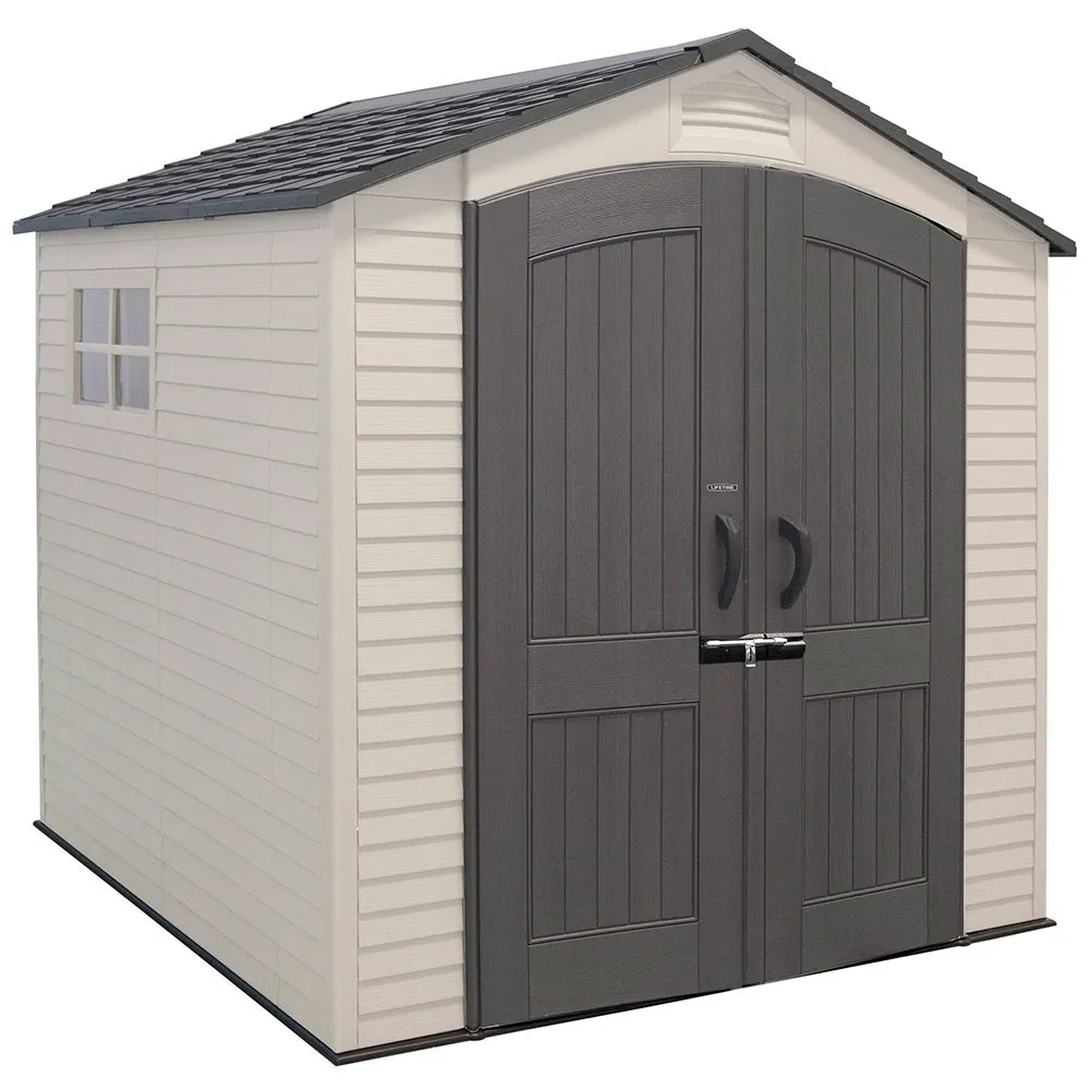 Lifetime Ultra-Resistant Garden Shed With Window UV100 214x213x227 cm