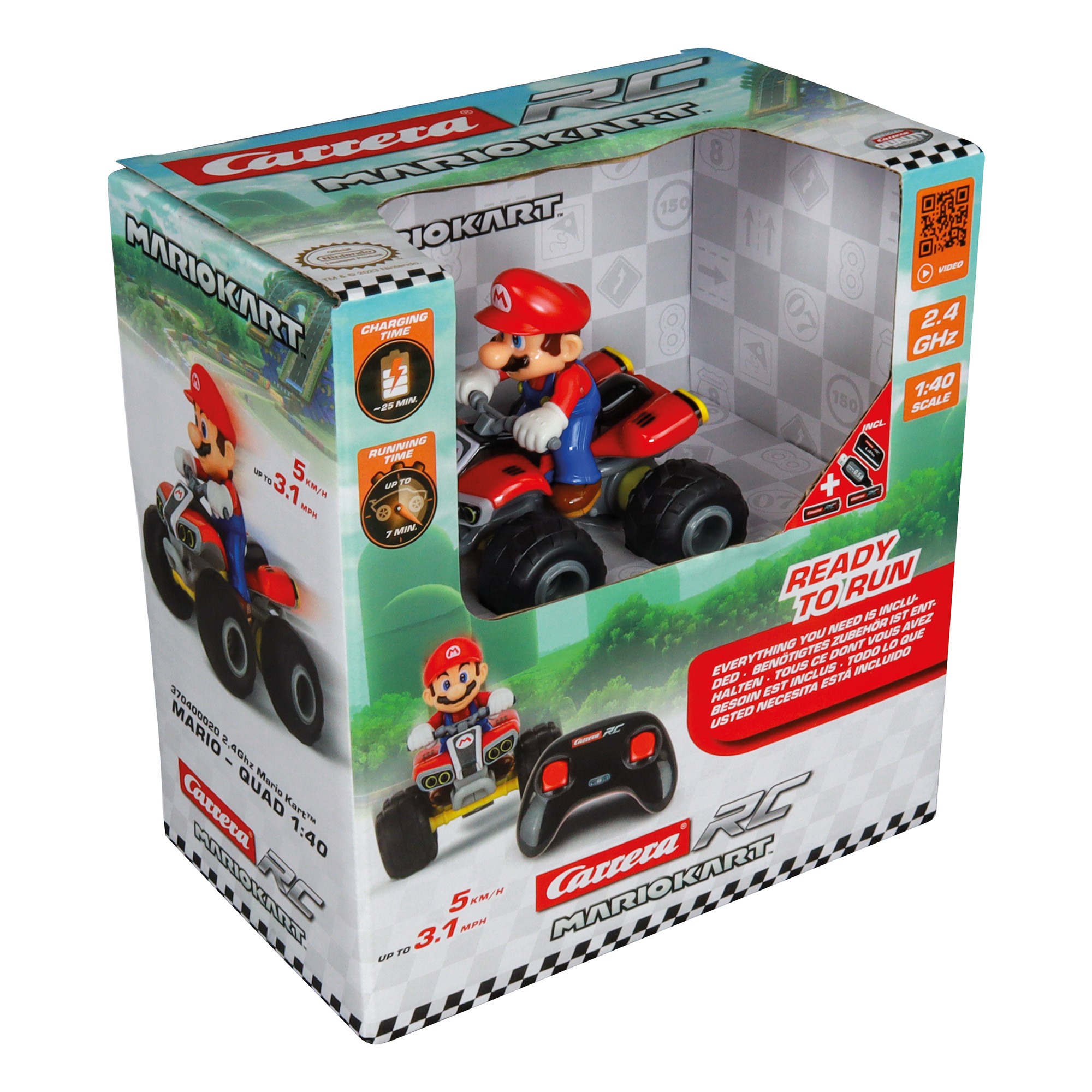 Carrera Mario Kart RC Mario Quad