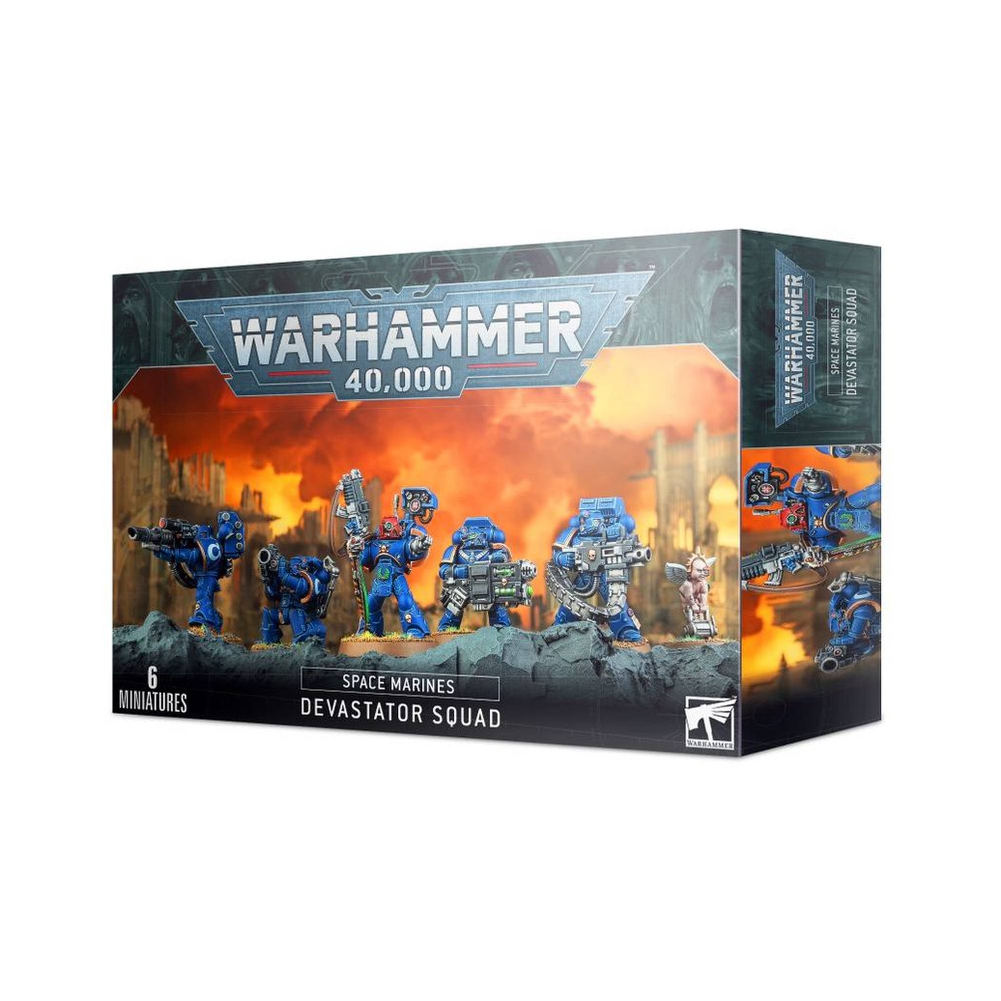 Warhammer 40,000 Space Marines Devastator Squad