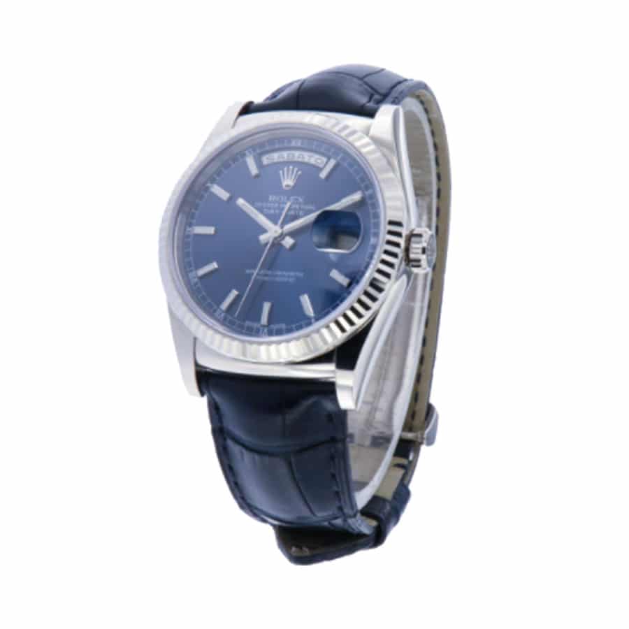 Rolex Day-Date 118139-0004 “Blue Dial” Perfect Duplicate 1:1