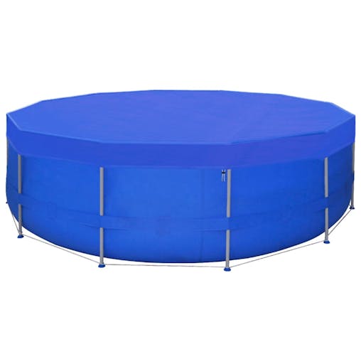 NNEVL Pool Covers 2 pcs PE Round 460 cm 90 g/m&sup2;