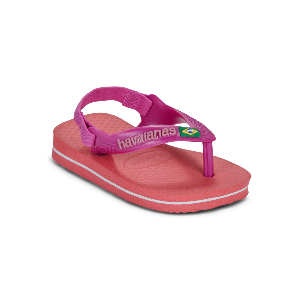 Havaianas - BABY BRASIL LOGO - Orange / Pink