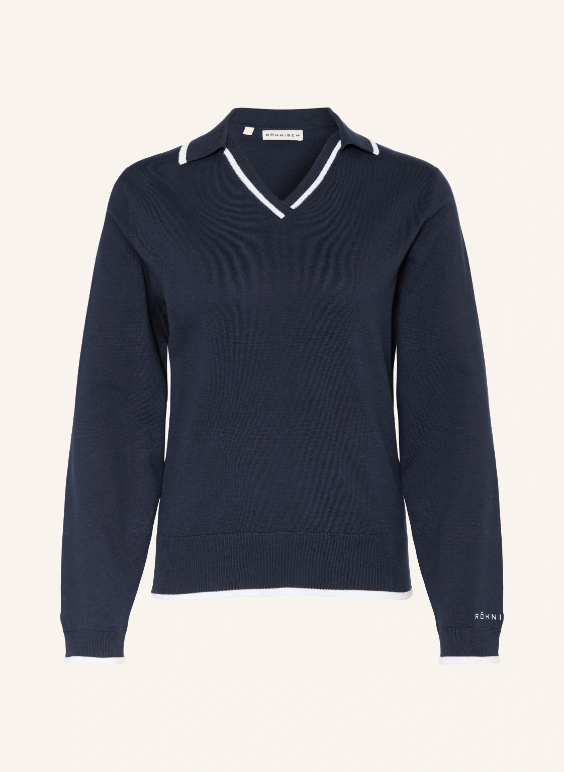 RÖHNISCH Strick-Poloshirt