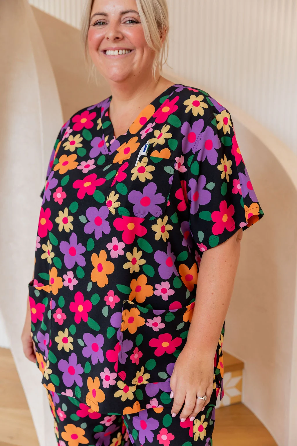Jazz Scrubs in Bloomie