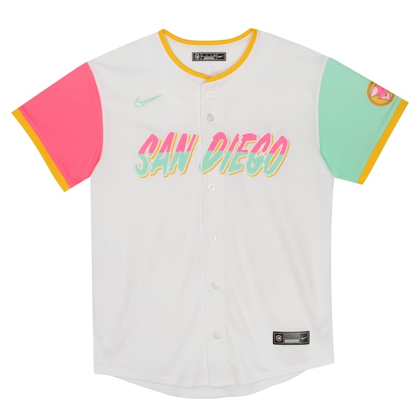 San Diego Padres Nike Preschool City Connect Jersey - White