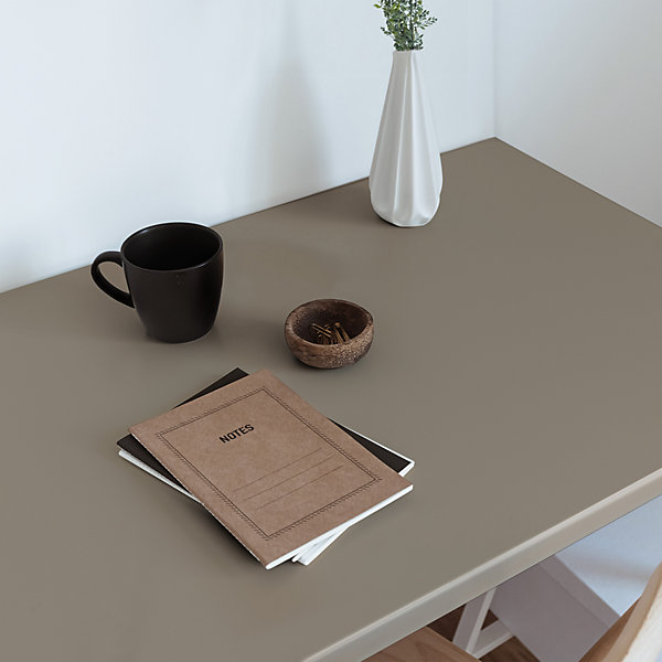 Papier Peint Auto Adhesif Wallfluent 100x50 cm Couleur Marron Pour Surface De Meuble Et Revêtement Mural