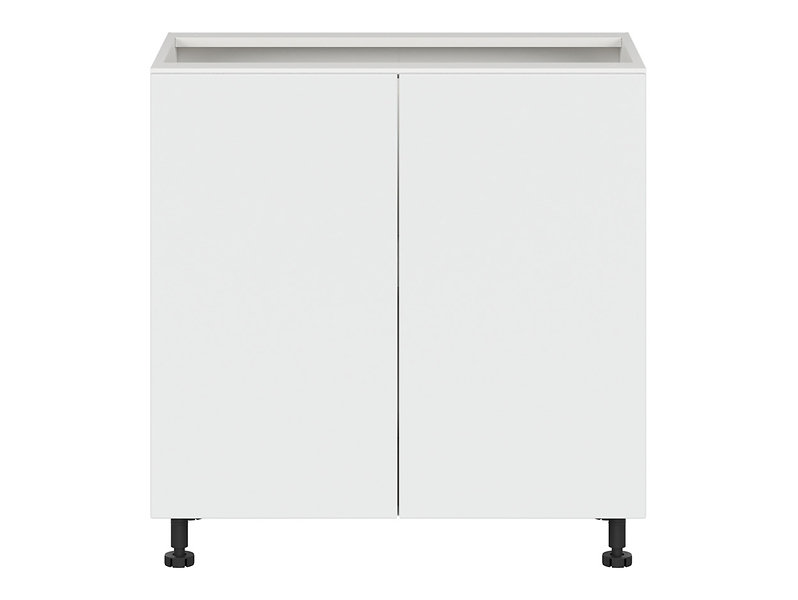 Szafka kuchenna dolna Top Line 2 80 cm dwudrzwiowa śnieżny super mat