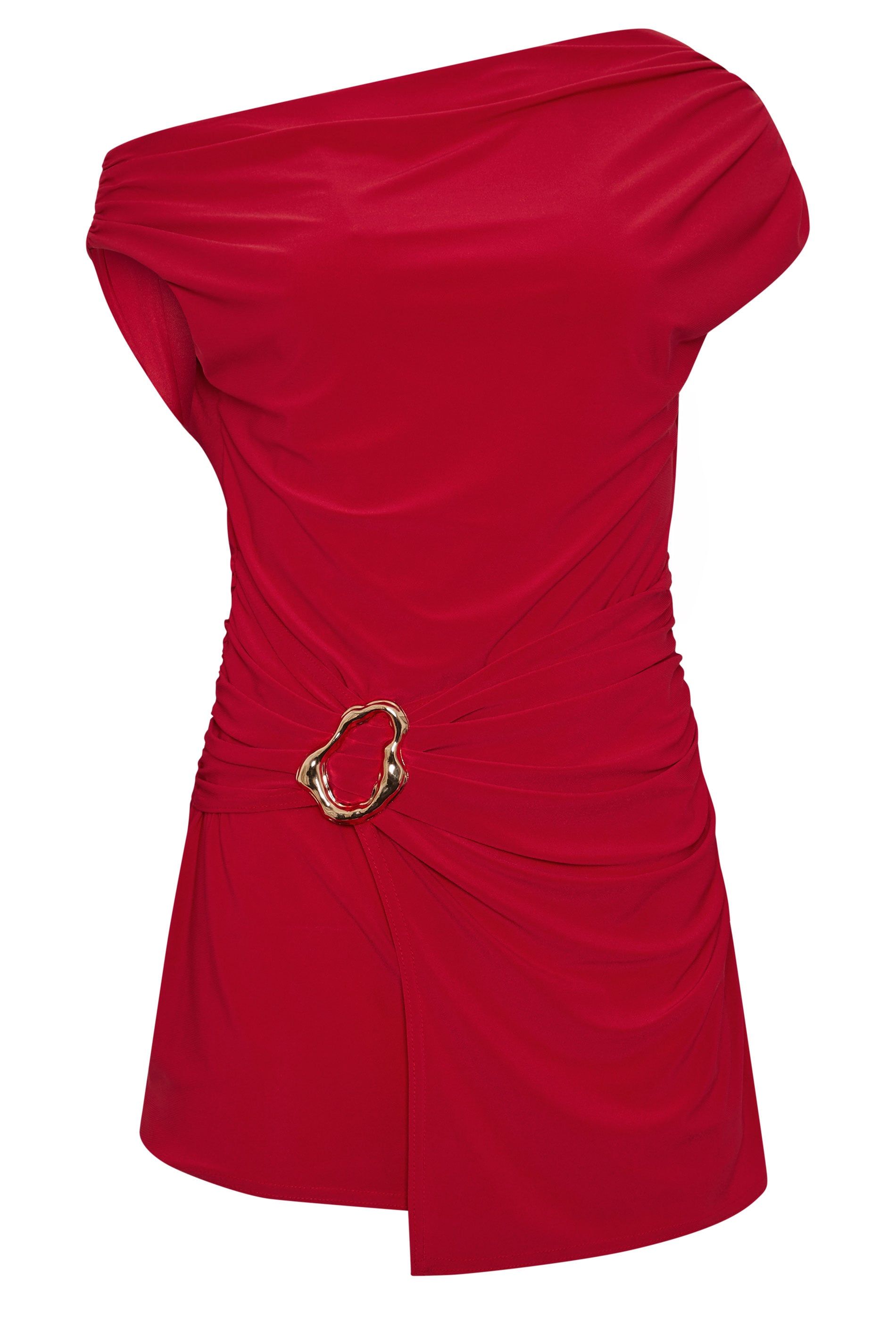 Star by Julien Macdonald Buckle Detail Top