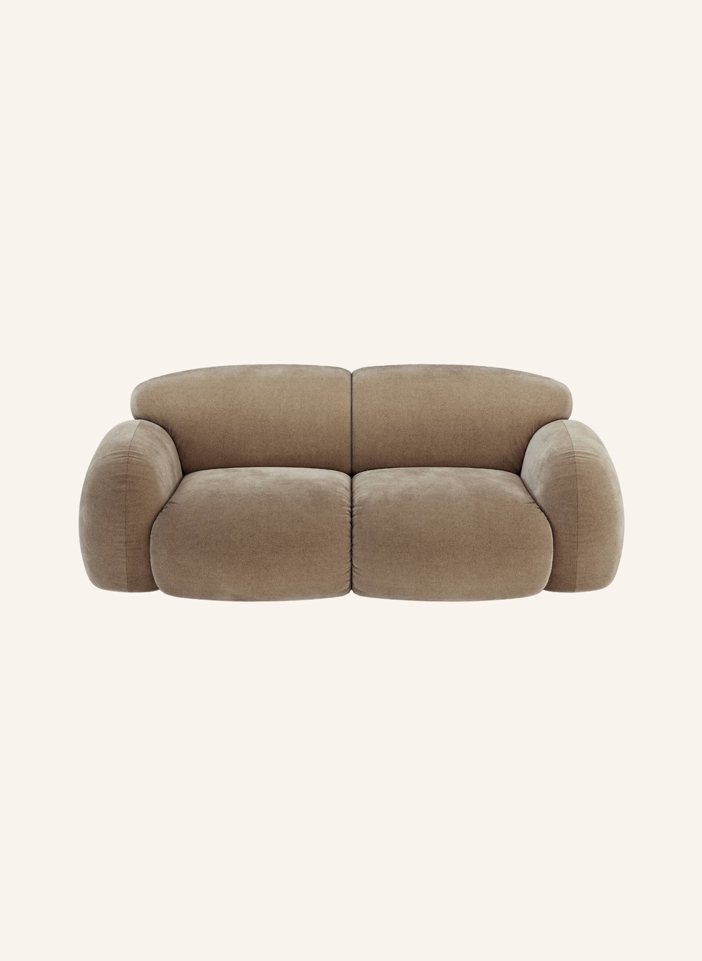 nydo 2-Sitzer Sofa MONDINO Velours