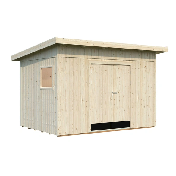 Gerätehaus »Stig«, Außenmaß Breite: 348 cm, Fichte, Elementsystem