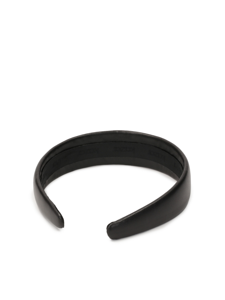 KAZAR monogrammed black headband