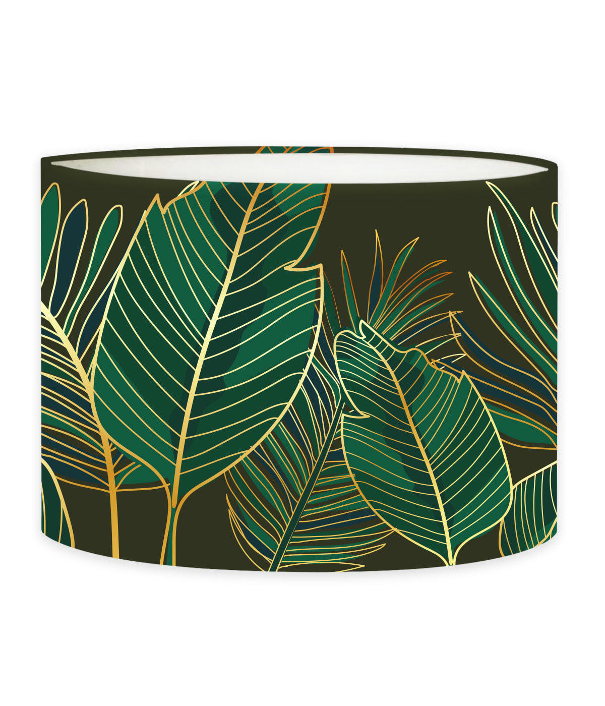 FLORAL - Abat-jour Chevet Floral Tawa D: 25 x H: 20