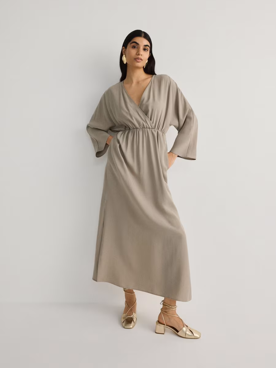 Lyocell Maxi Dress