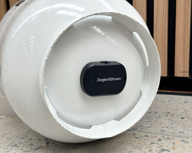 Ziegler & Brown Ultrasonic Gas Gauge