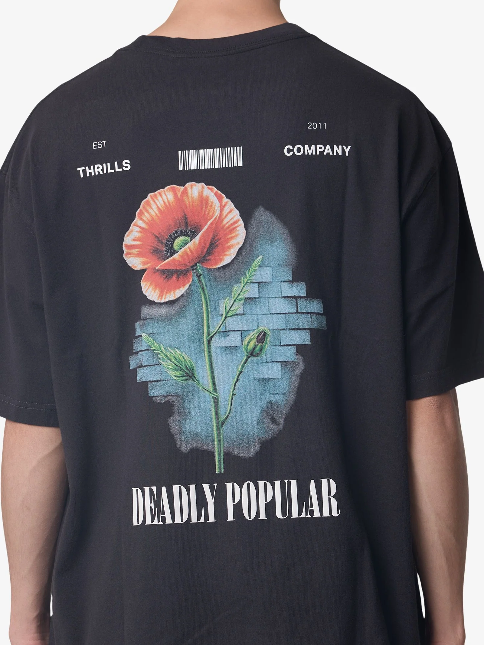 Deadly Popular Box Crop Tee